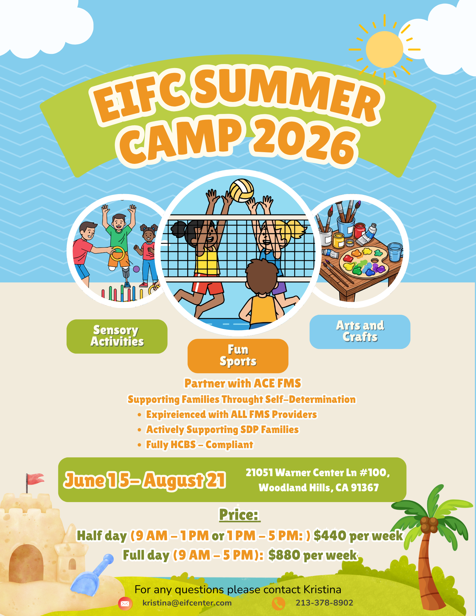 EIFC Summer Camp 2026 graphic